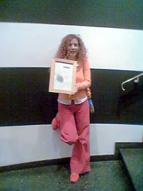 Kika hat die goldene Melone 2004 gewonnen