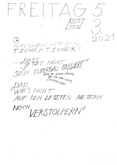 Bl&auml;tter aus der Ausstellung von Tschibbi Wich in THE BOX ab 13.3. 2021  "Jeden Menschen. Weiterfinden" klick Dich durch....